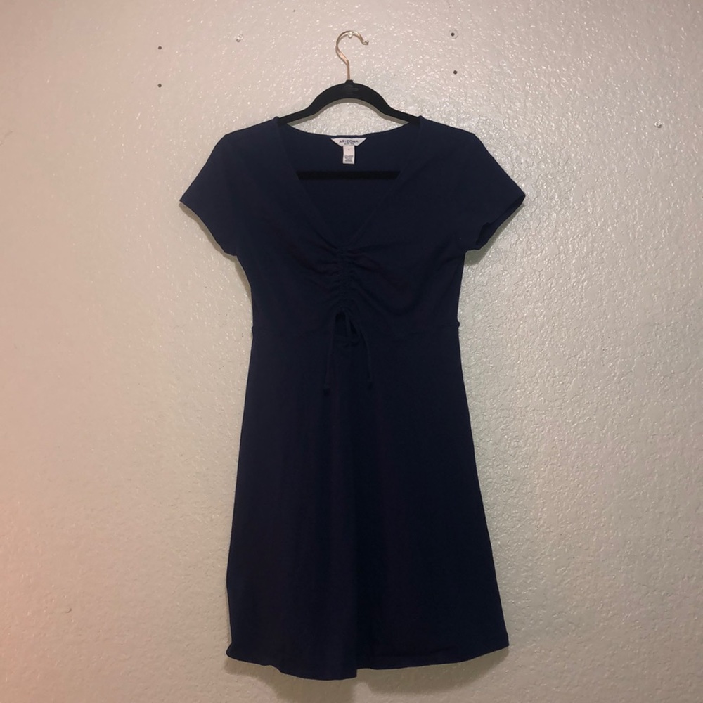 navy blue dress